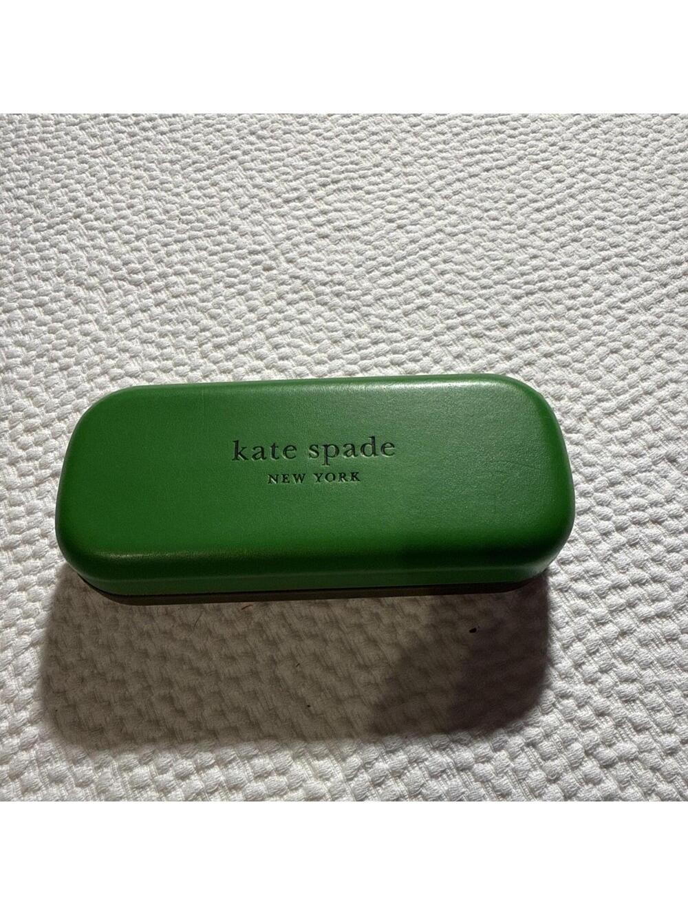 Kate Spade Sunglasses Hard Case Green Black